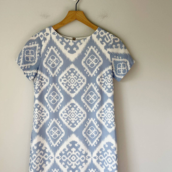 Lulus Women's Light Blue White Printed Dress Size XS - Picture 2 of 4